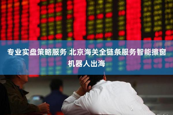 专业实盘策略服务 北京海关全链条服务智能擦窗机器人出海